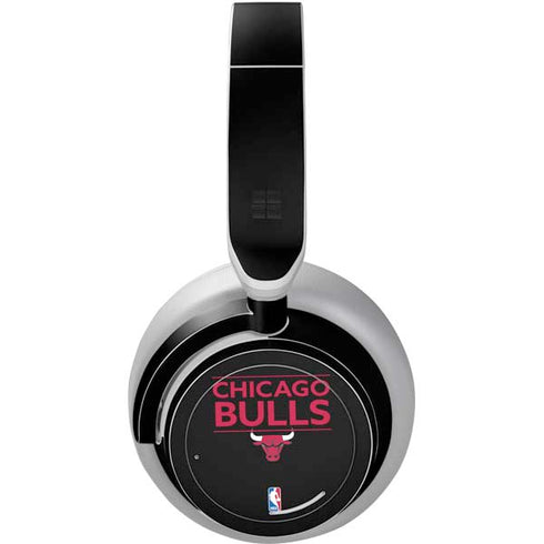 NBA Chicago Bulls Standard - Black Surface Headphones Skin